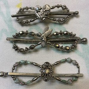 Vintage Hair Barrette Bundle